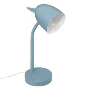 Atmosphera Kids Lampe &agrave; poser enfant Douceur - Hauteur 31 cm - Bleu
