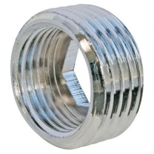 Somatherm FOR YOU - Fourrure Laiton Chromé - Raccord Mâle 15/21 - Femelle 12/17 - Raccordement Rapide et Facile - Résistance à la Corrosion - Réseaux Eau Sanitaire ou Chauffage - Gris