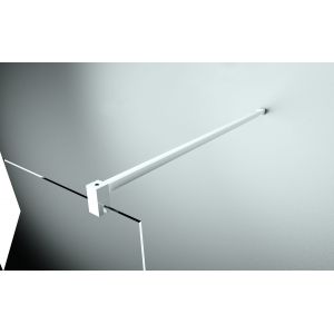 Novellini Barre de renfort 150 cm pour verre 6 et 8 mm - Finition profilé : CHROME