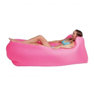 Image de Happy People Matelas gonflable Lounger To Go 2.0 Rose 100 kg