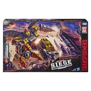 Hasbro Transformers Generation War for Cybertron - Robot Titan Wfc-S29 Omega Supreme 60, 5cm - Jouet Transformable 2 en 1