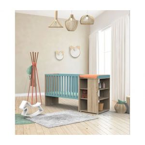 Sauthon Nova new lit combiné évolutif 60x120 - Argile douce