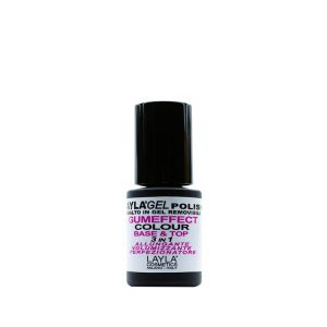 Layla Cosmetics - Gummeffect Gel Polish Colour Smalti 10 ml Rosa unisex
