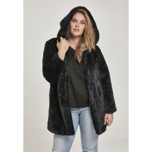 Urban classics Nounours à Capuche Parka Coat 3XL Black