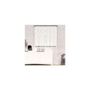 Soleil d'Ocre Paire de brise bise 60x120 cm perle, par Blanc