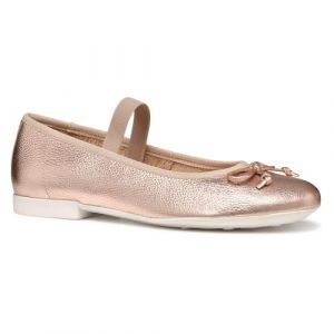 Geox JR Plie' D Ballerines Plates, Old Rose, 37 EU