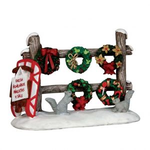 Lemax Barrière décorée pour Noël 9 x 4.2 x 6.5 cm