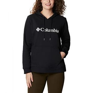 Columbia Logo Hoodie Women, noir S Sweats & Vestes de sport
