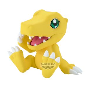 Banpresto Figurine d'action Agumon Digimon Adventure, Sofvimates Vol.2 9 cm, BP29517P Multicolore, Figurine à Collectionner, idéale pour Les Fans d'anime