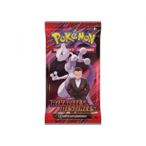 Pokemon rivalit&eacute;s destin&eacute;es ev10 - ecarlate et violet - un booster de 10 cartes a collectionner fran&ccedil;aise