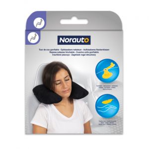 Norauto Cale Nuque Gonflable Noir