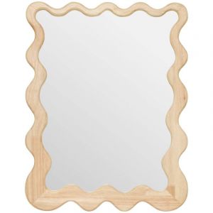 Atmosphera Miroir bois vague brooke 62X48 créateur d'intérieur