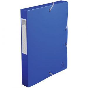 Image de Exacompta Boite Exabox 40mm Pp 7/10e Opaque A4 Bleu Clair