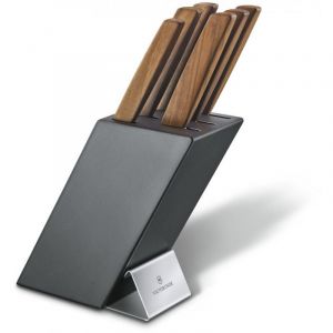 Victorinox V-6.71 86.6 Swiss Modern Messerblock, 6-teilig, aus Buchenholz, Bois