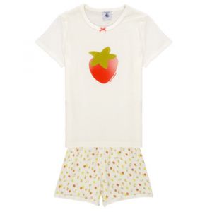 Image de Petit Bateau Pyjamas / Chemises de nuit PYJACOURT Blanc - Taille 6 ans,8 ans,10 ans,12 ans