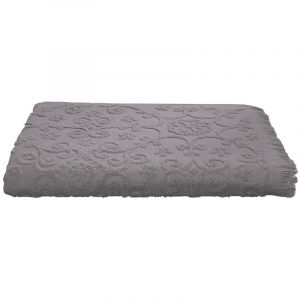 Atmosphera Drap de Douche "Esprit de Campagne" 70x130cm Gris