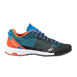 Image de Millet Amuri, Chaussures d'escalade Homme, Bleu (Electric Blue/Orange), 42 2/3 EU