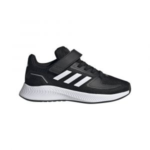 Image de Adidas Chaussures De Course Enfant Runfalcon 2.0 El EU 28 Core Black / Ftwr White / Silver Metalic
