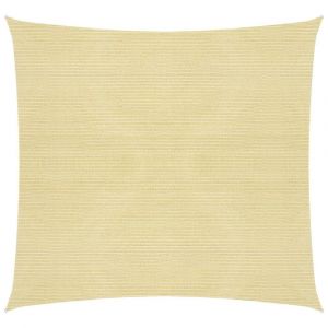 Voile d'ombrage 160 g/m² 6 x 6 m pehd beige 02_0008992
