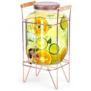 Pot de limonade avec couvercle robinet et support - parfait pour les fetes