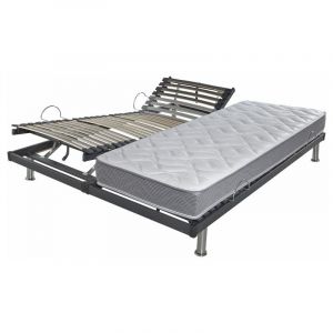Image de Ebac Ensemble TPR manuel SB28 + Storm 80+80x200 Literie