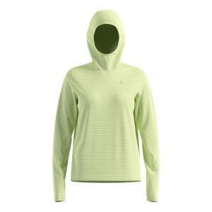 Odlo Essential Thermal Midlayer Maillot De Course Femmes - Jaune Lemon, Taille M