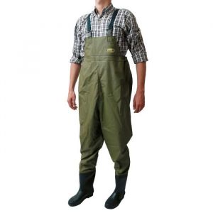 Lineaeffe Waders Double PVC - Homme - Vert kaki