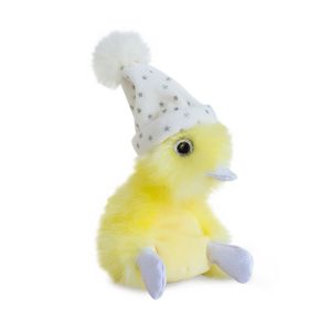 Image de Doudou et Compagnie Peluche Coin Coin 18 cm Chicky Pompon