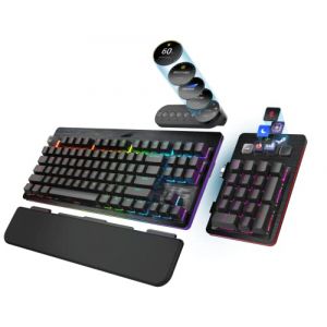 Mountain Everest Max Gaming Tastatur - MX Blue, ISO, DE-Layout, Schwarz