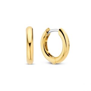 Ti sento Boucles D'Oreilles - 7812YS Argent Doré Anneaux