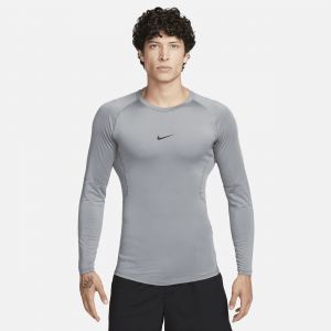 Nike Pro M vêtement running homme Gris/argent - Taille S