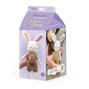 Graine Créative Kit mon doudou lapin amigurumi