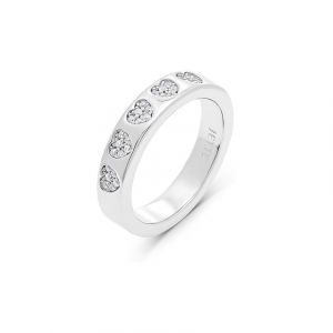 Jette Bague pour femme TRUE LOVE 89137217 925 Argent recylé