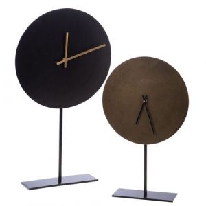 Amadeus Set de 2 horloges à poser Mathis - Multicolore - Métal