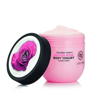 Image de The Body Shop British Rose Body Yogurt - Yaourt corps pot 200 ml