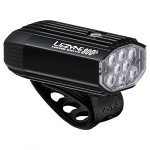 Lezyne Micro Drive 800+ Front 800 lm Satin Black Avant Éclairage de vélo