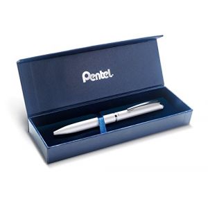 Pentel Stylo Roller &Agrave; Encre Gel Energel Hi-class Blanc