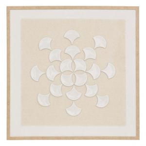 Toile 3D Houria beige