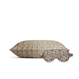 Emily's Pillow - Pack Découverte - Taie et Masque en Soie - Bleu nuit - 65x65 cm