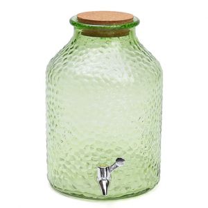 Kaemingk Fontaine verre martelé vert 8,5l