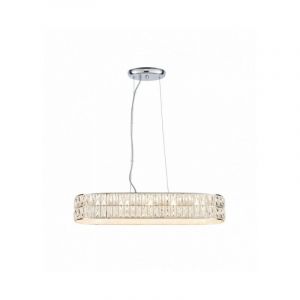 Endon Suspension Verina Acier et cristal