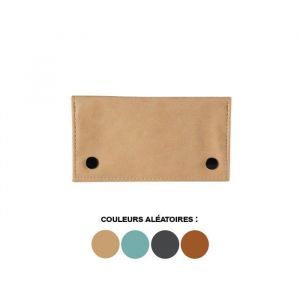 Maelsa Blague à tabac à rouler Pochette à tabac Porte-tabac et filtres pour Homme et Femme 30/50 g avec compartiments pour Filtres, Papier et Briquet Couleur aléatoire selon disponibilités
