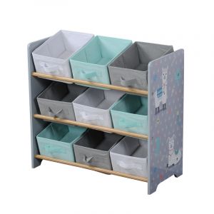 KESPER Étagère de rangement "Alpaca" - Gris - L 65 x P 30 x H 60 cm
