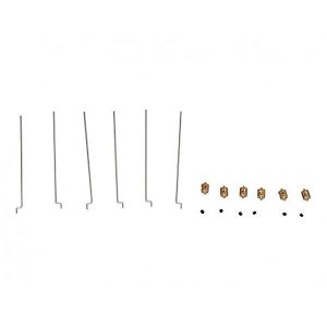 FMS 3000Mm Fox Glider Linkage Rod et Holder