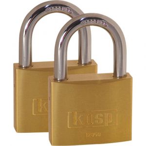 Kasp Cadenas K12050D2 or-jaune avec serrure à clé