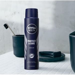 Nivea Men Deodorant Protect & Care Spray Antiperspirant Deodorant - 250 ml