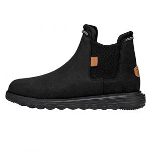Dude Hey Branson Craft Leather Chaussures urbaines HommeNoir Noir