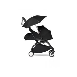 Image de Babyzen Poussette YOYO2 cadre noir pack 0+ 2020 ombrelle Noir