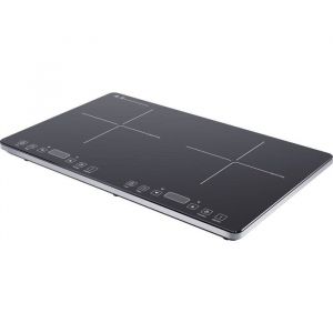 Royal swiss Plaque à induction - 2 feux - 3500W - Commande tactile - Sécurité enfants