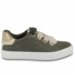Kaporal Tennis Femme SEVERINE kaki et or